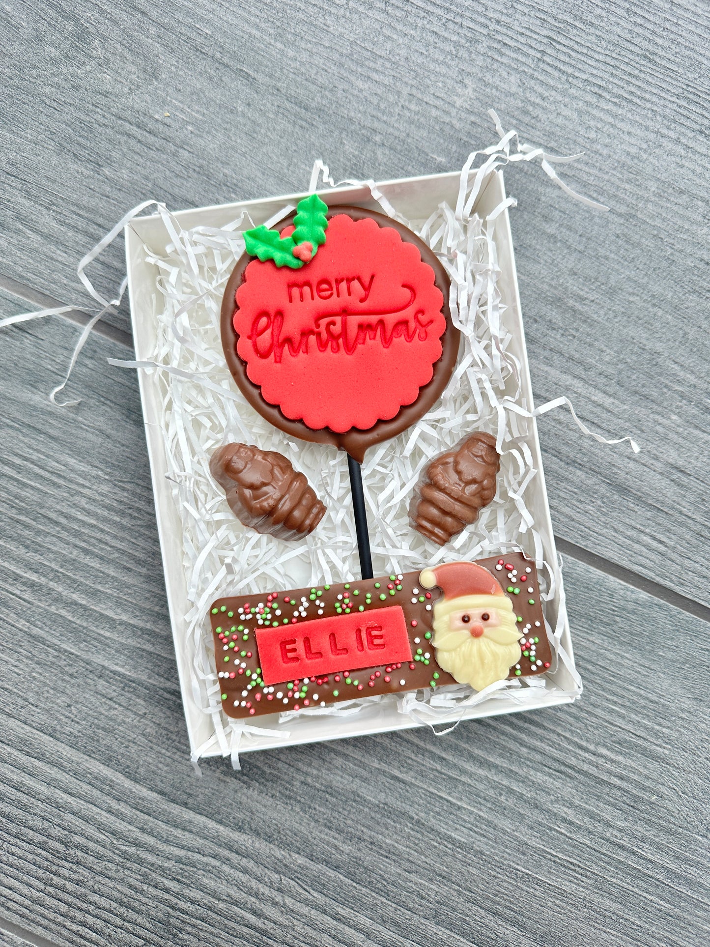 Small Merry Christmas Gift Box