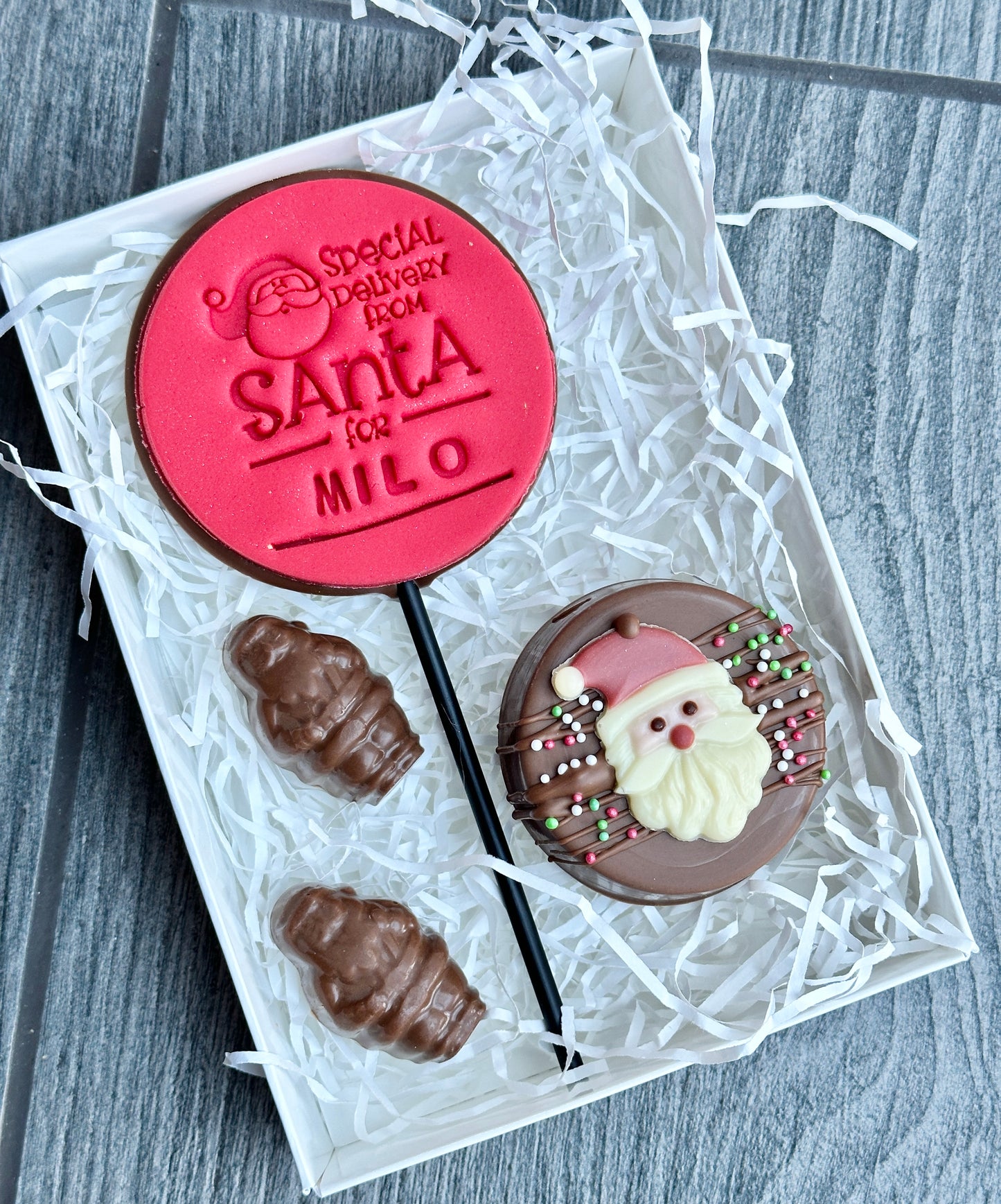 Small Personalised Special Delivery Christmas Gift Box