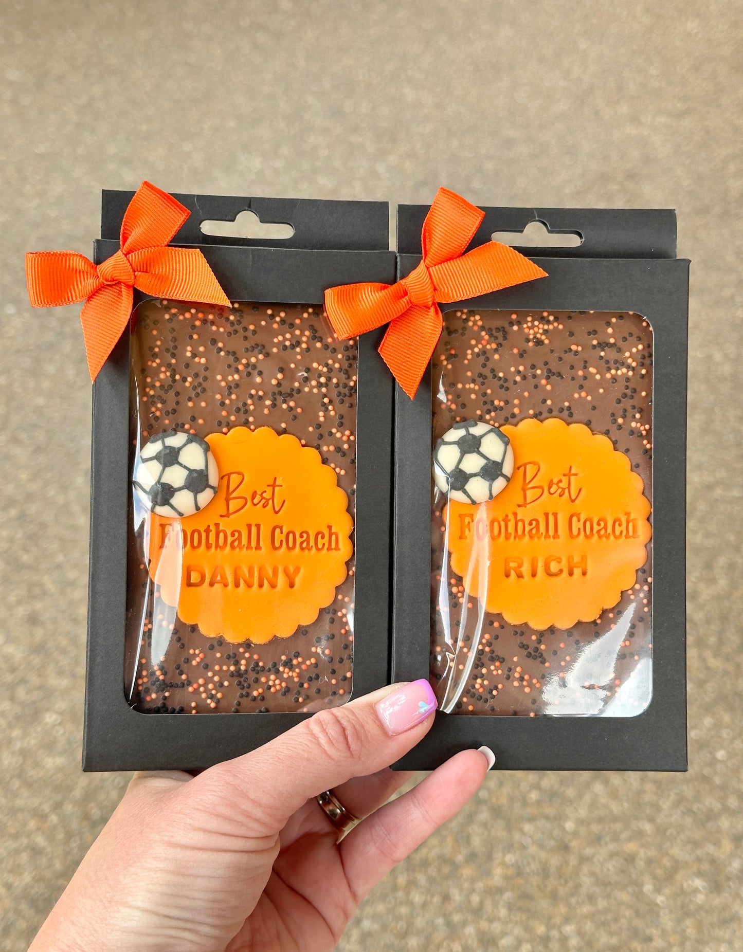 Best Football Coach Chocolate Bar