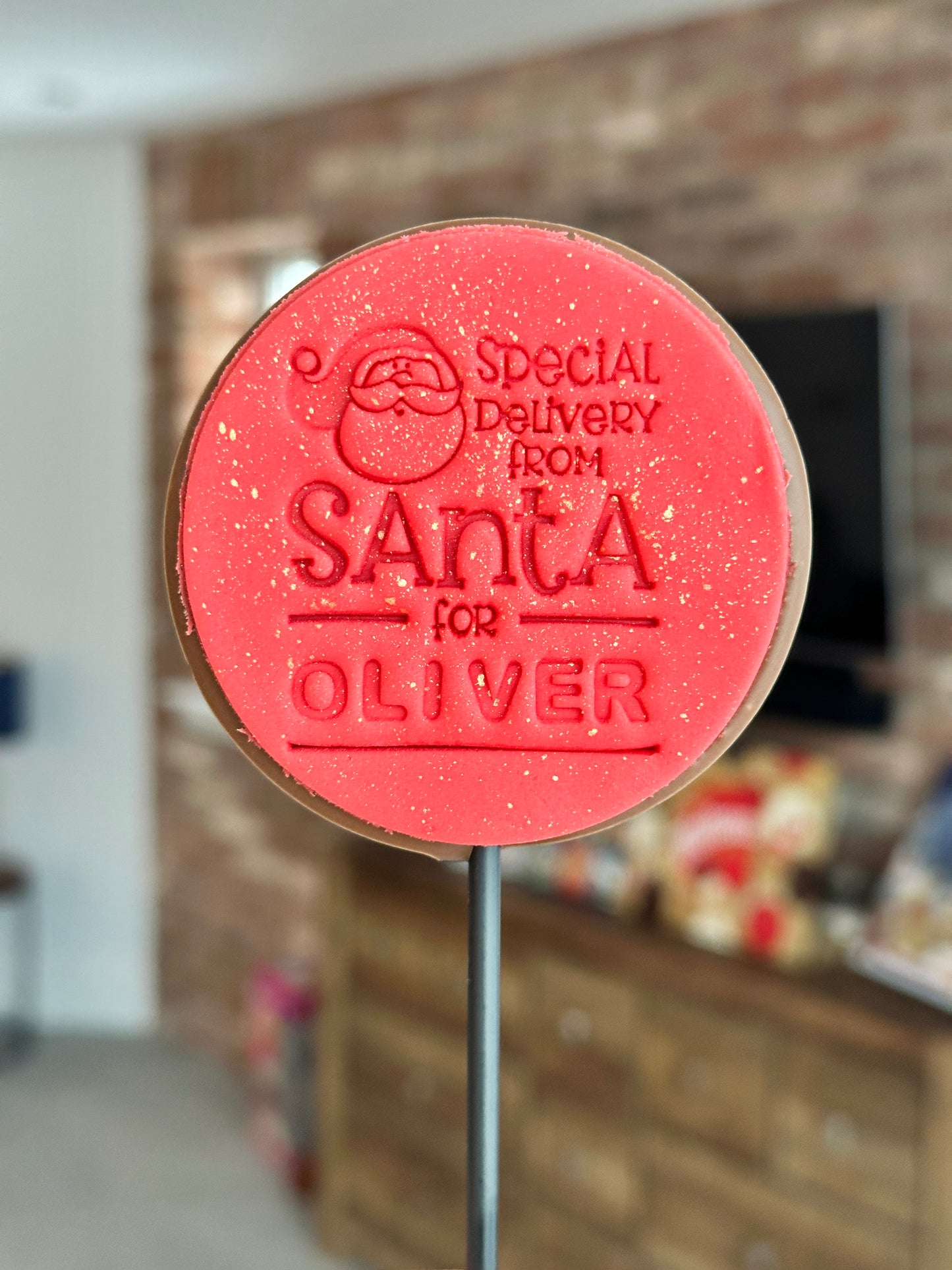 Christmas Special Delivery Lollipop