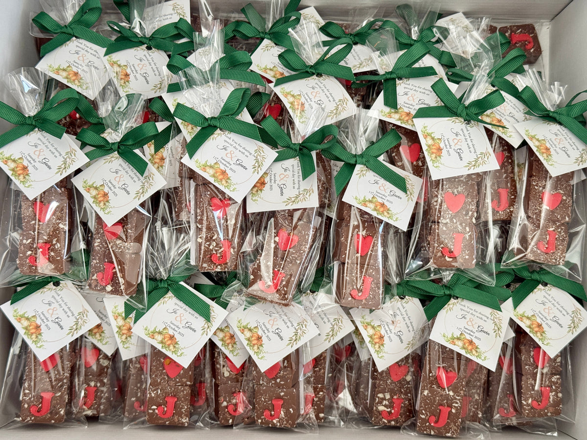 Wedding Initial Chocolates