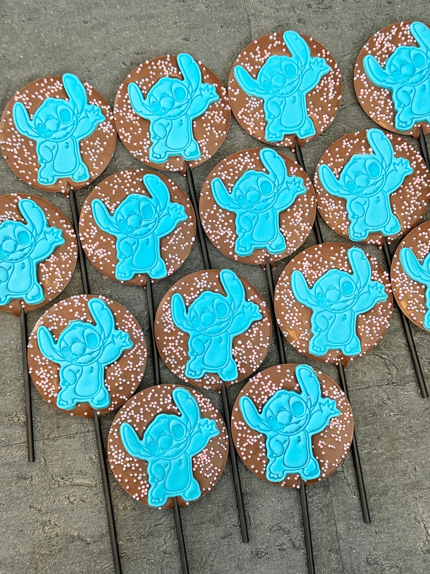 Stitch Fondant Lollipop