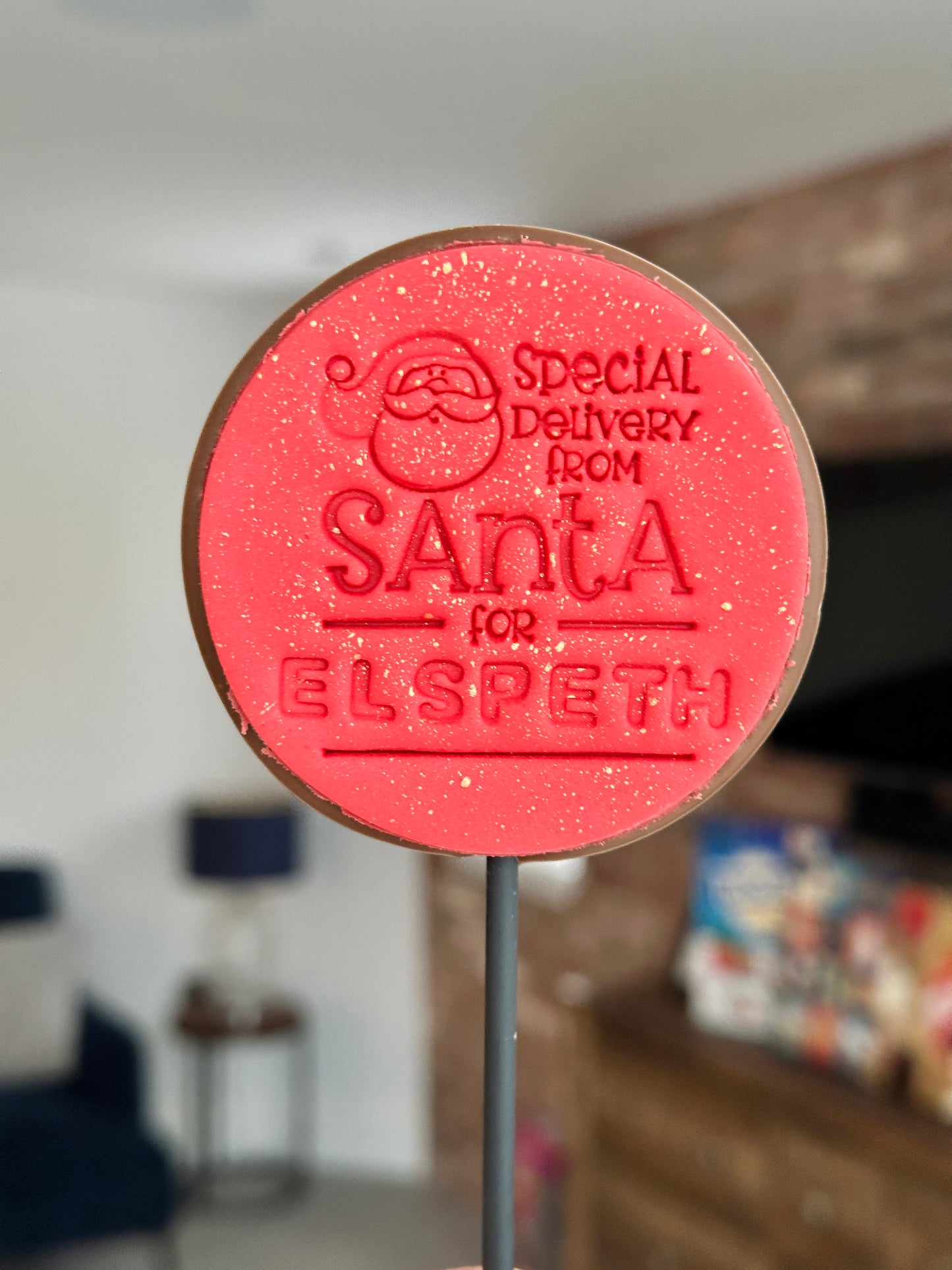 Christmas Special Delivery Lollipop