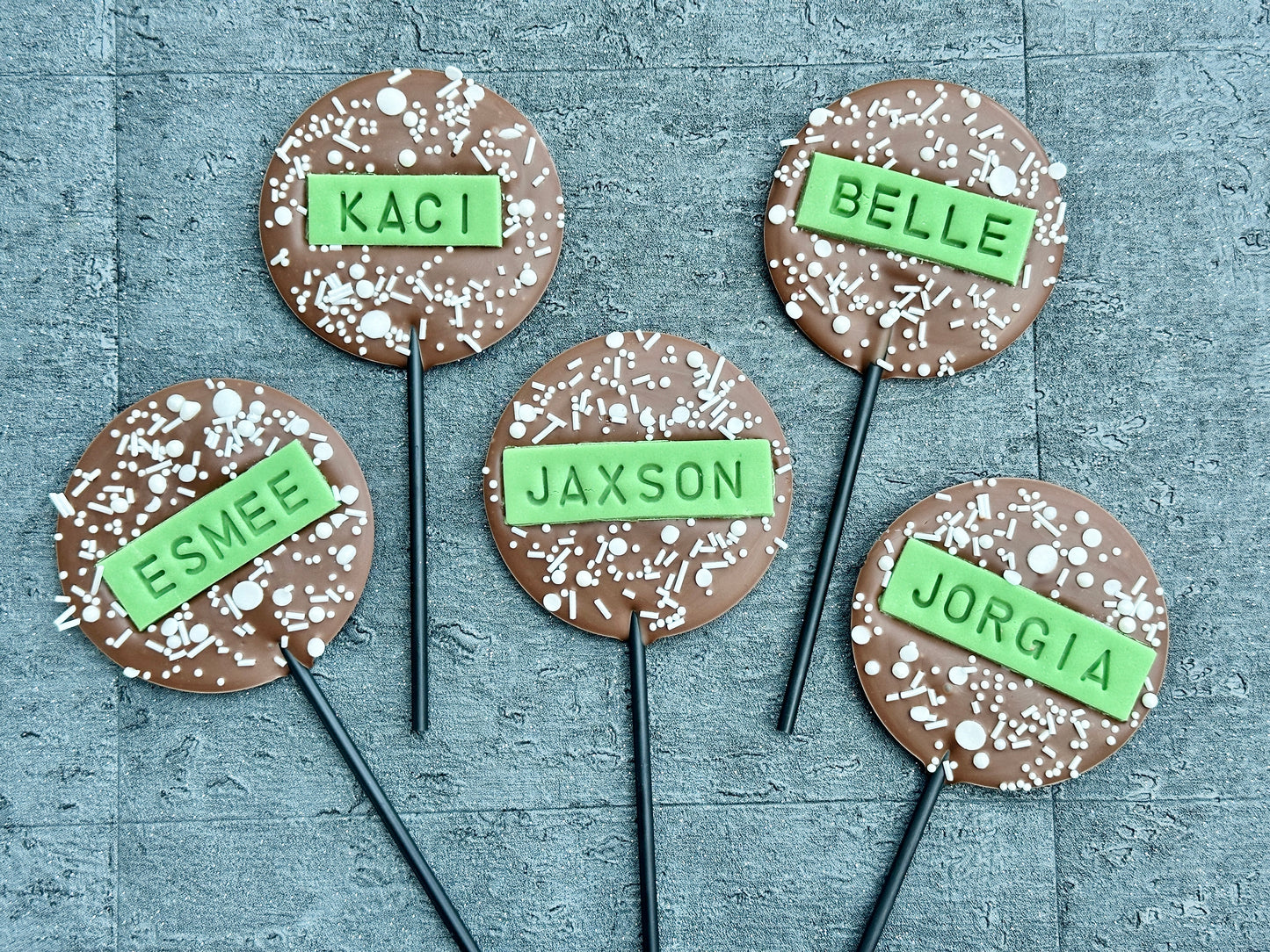 Personalised Round Lollipop
