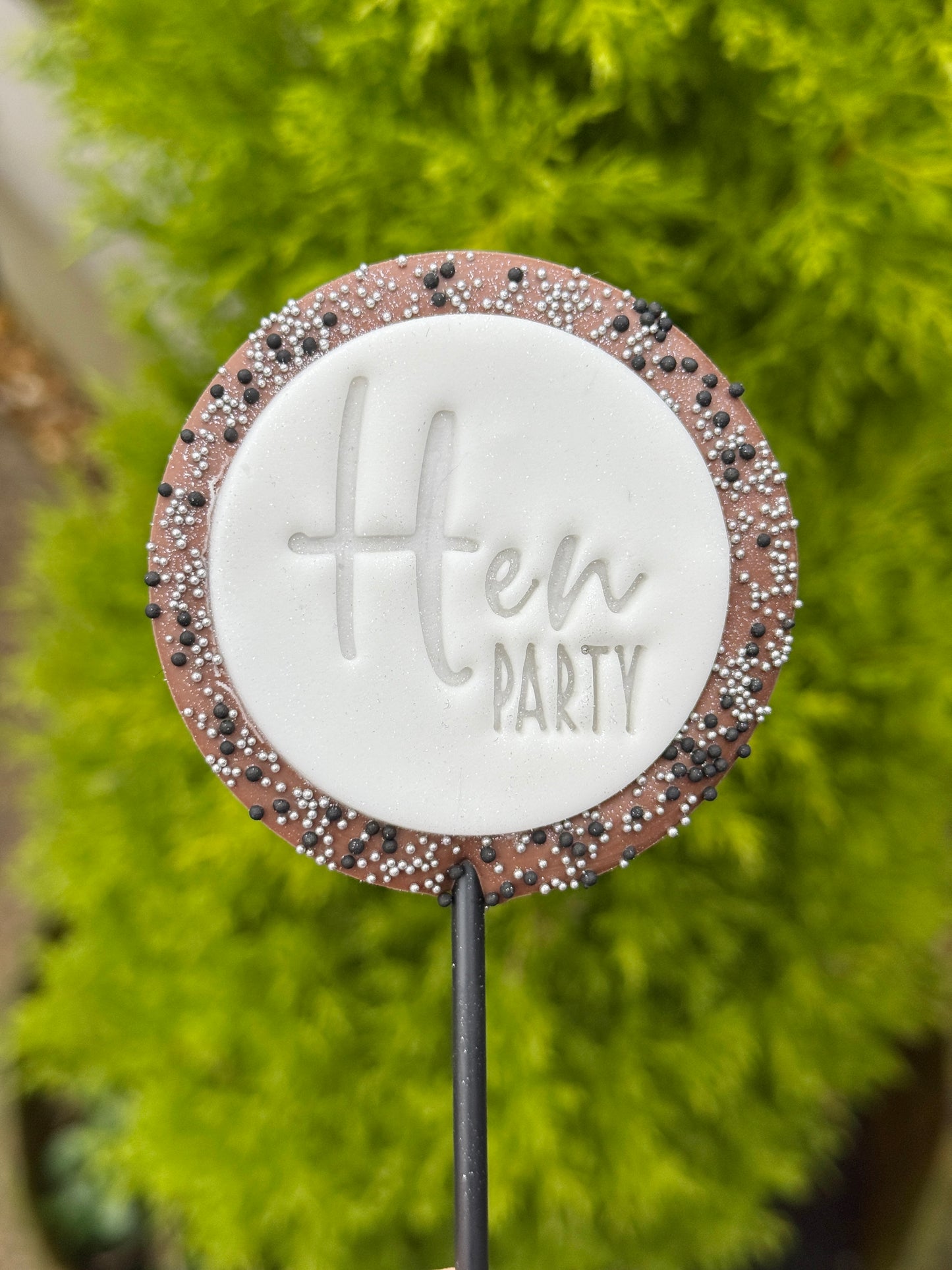 Small Round Hen Party Lollipop