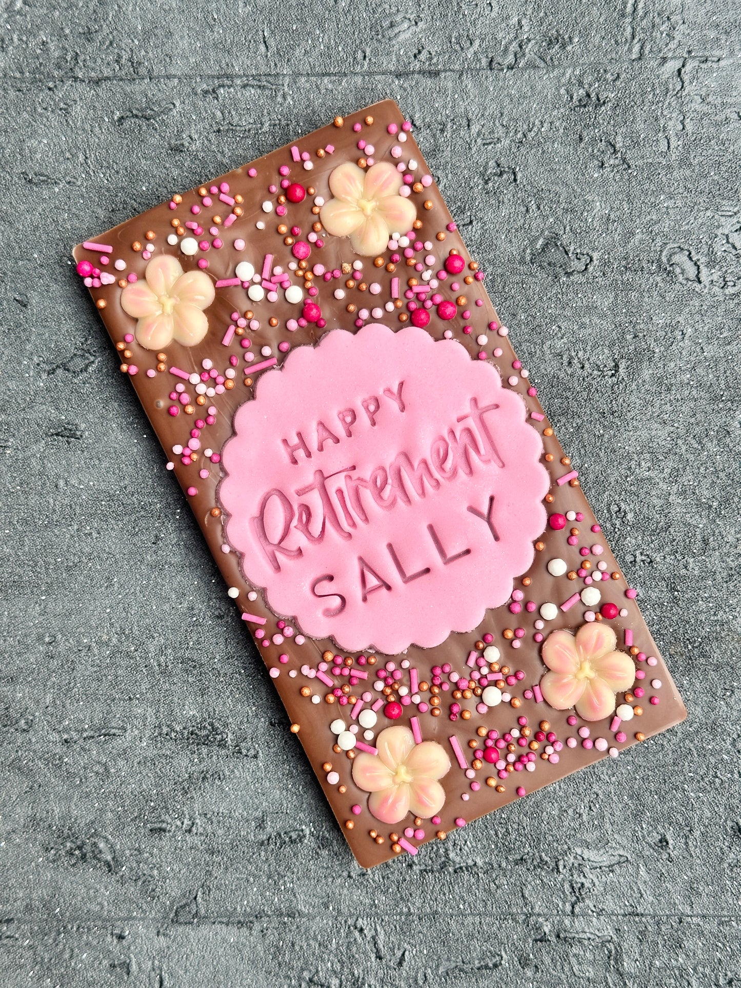 Happy Retirement Chocolate Bar