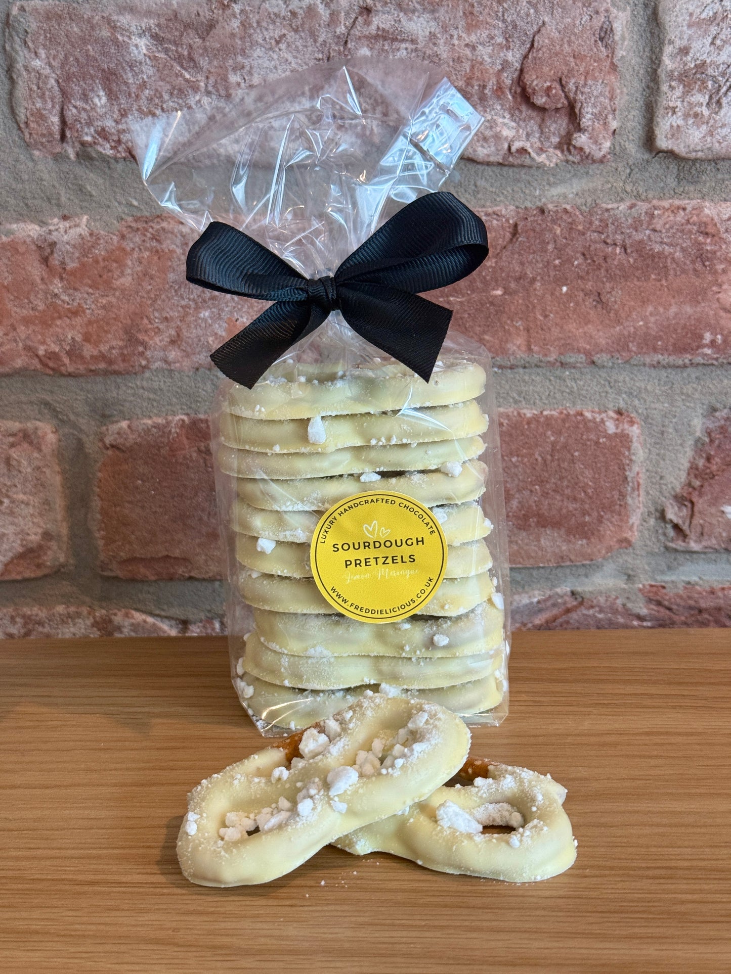 Giant Sourdough Chocolate Pretzels