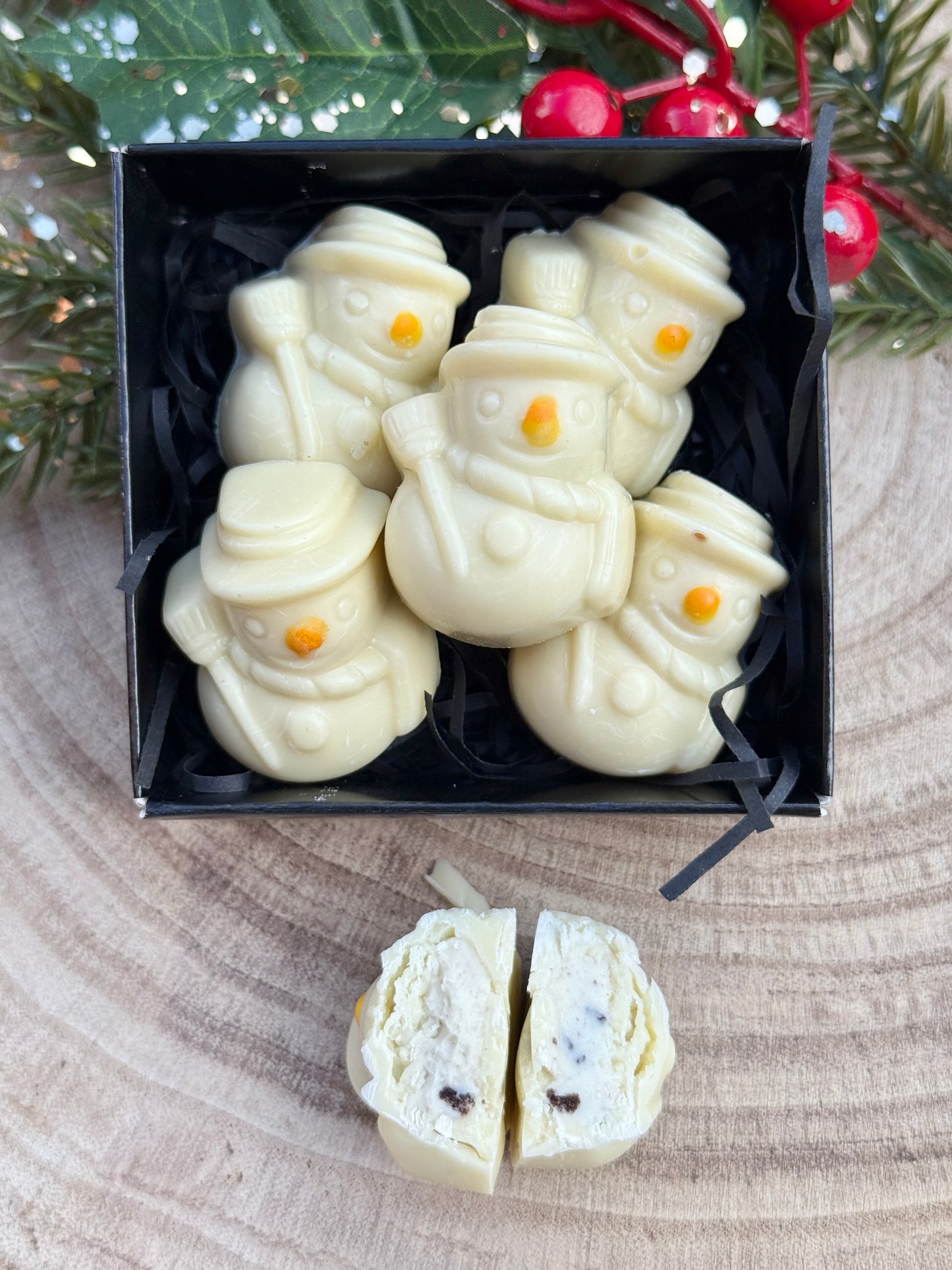 *New* Cookies & Cream Snowmen Chocolates