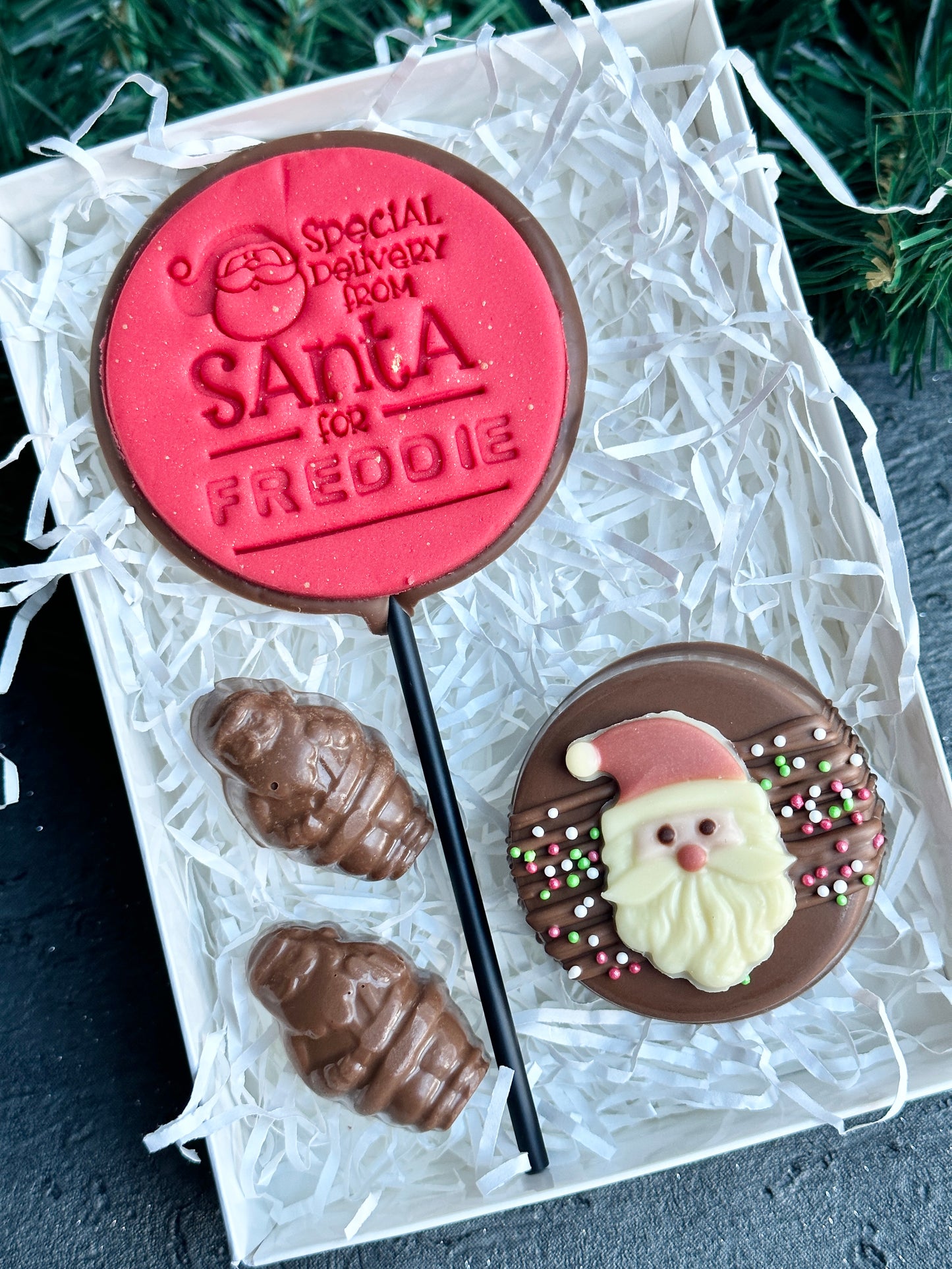 Small Personalised Special Delivery Christmas Gift Box