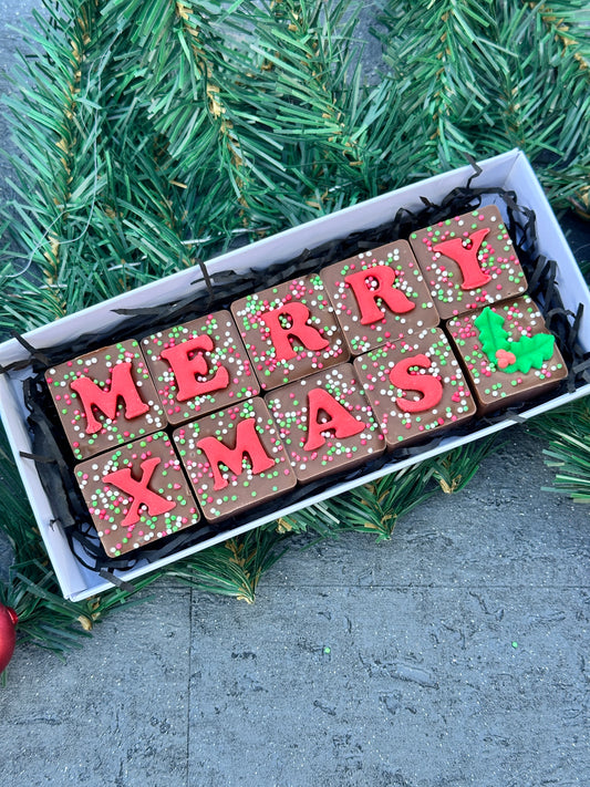 Merry Xmas Chocolates Box
