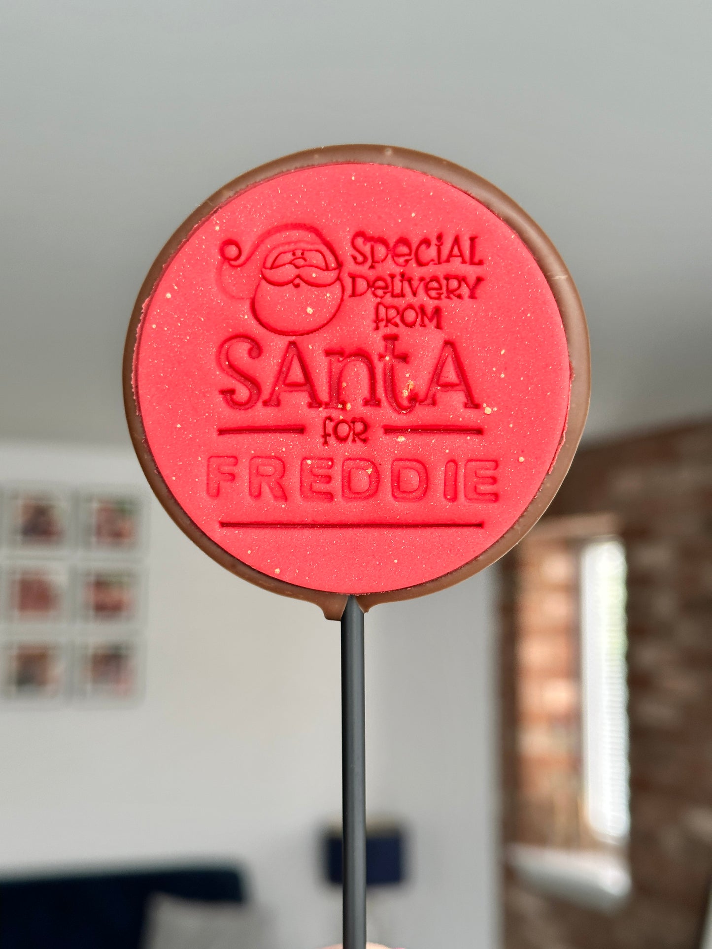 Christmas Special Delivery Lollipop