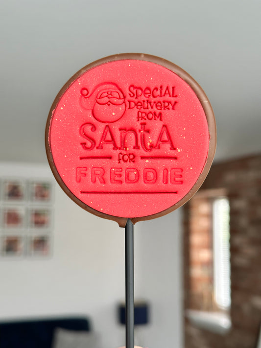 Christmas Special Delivery Lollipop