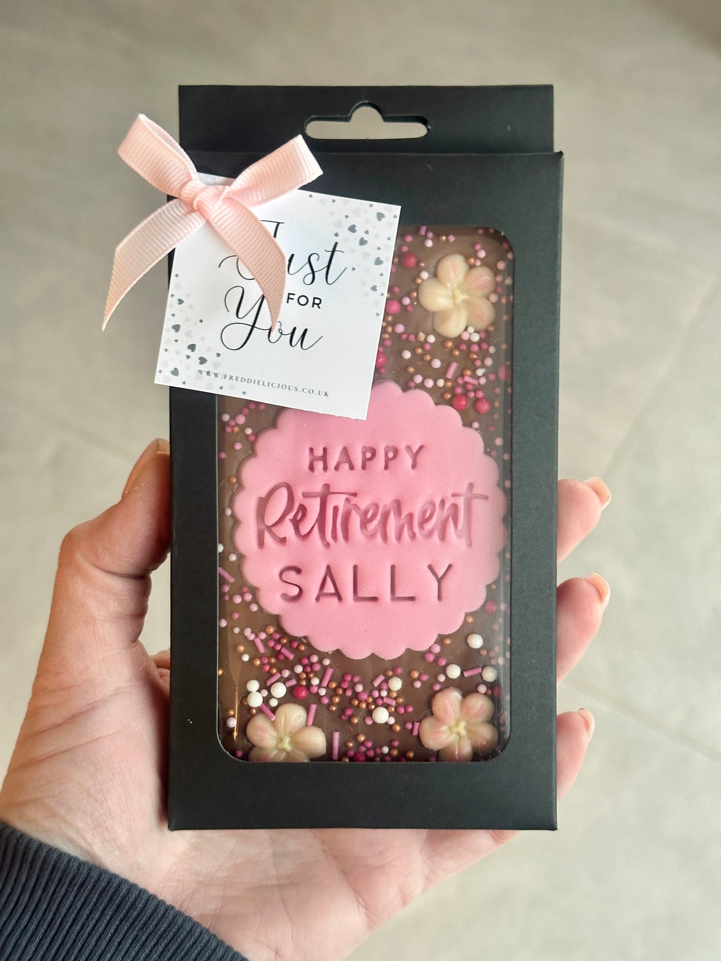 Happy Retirement Chocolate Bar