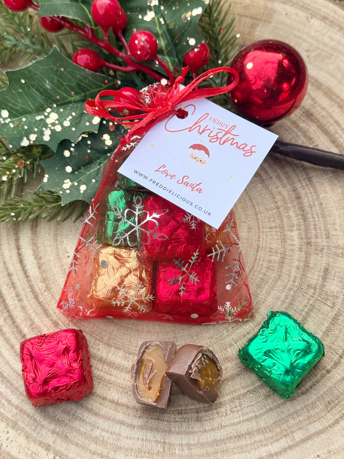 *New* Santa’s Sack 6 Salted Caramel Chocolates