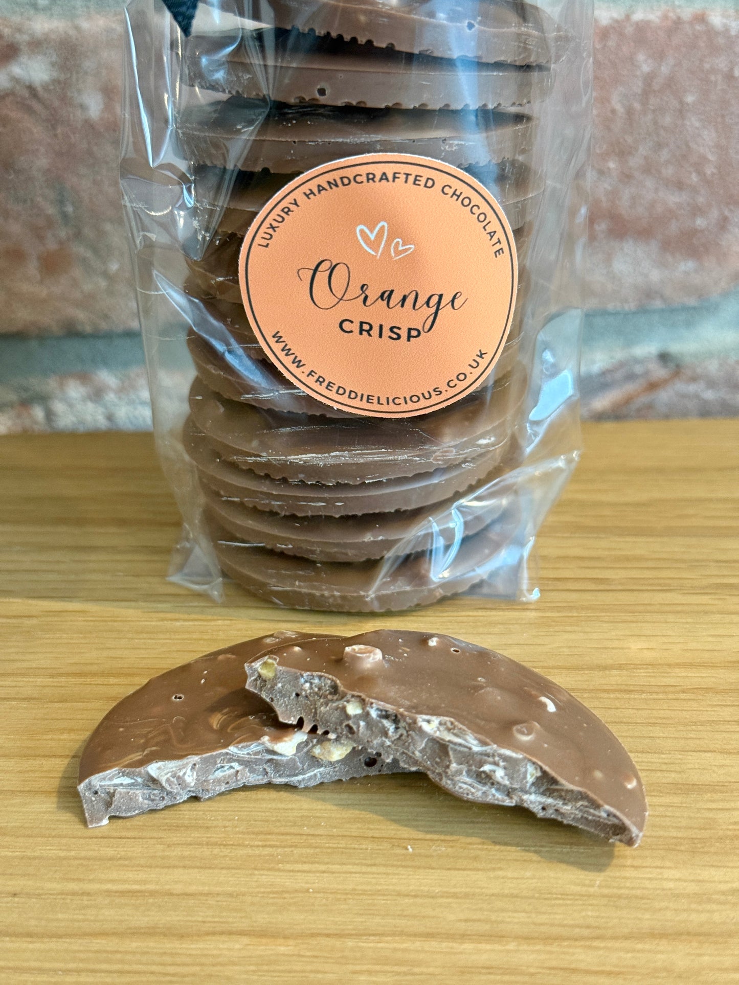 *New* Orange Honeycomb Crisp Thins