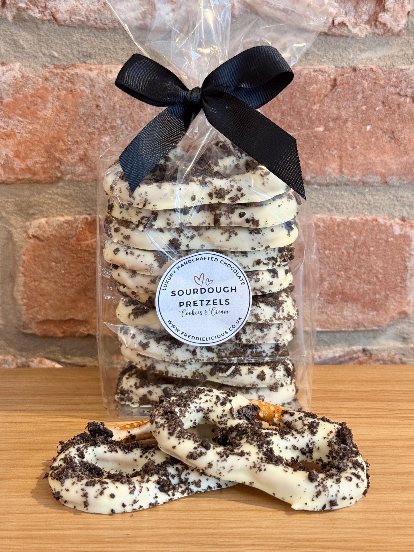 Giant Sourdough Chocolate Pretzels