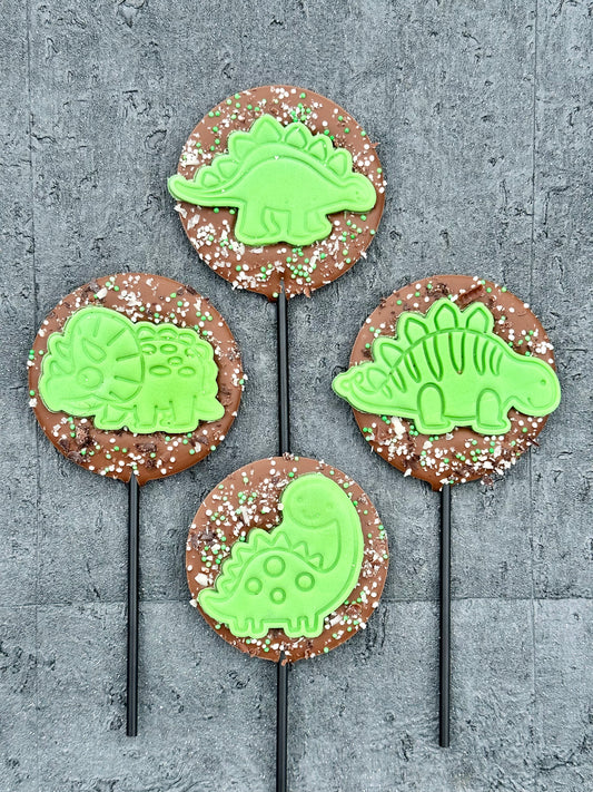 Dinosaur Fondant Lollipop