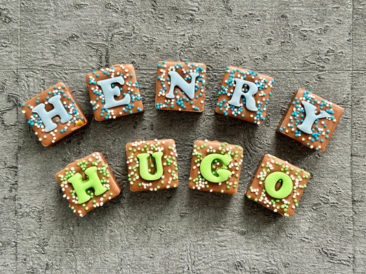 Personalised Square Letter Chocolates
