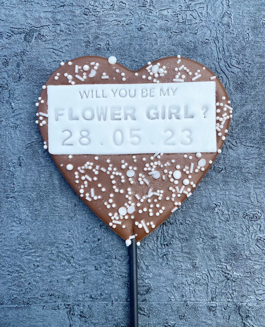 Will You Be My… Heart Lollipop