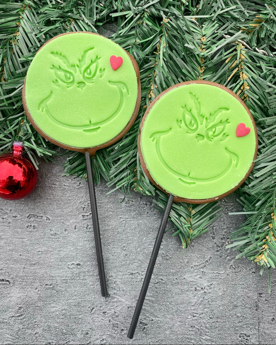 The Grinch Lollipop
