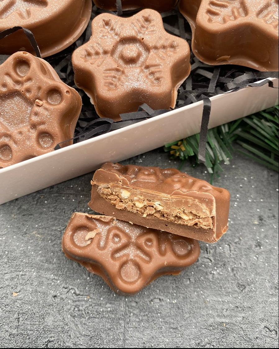 Christmas Chunky Snowflake Chocolates