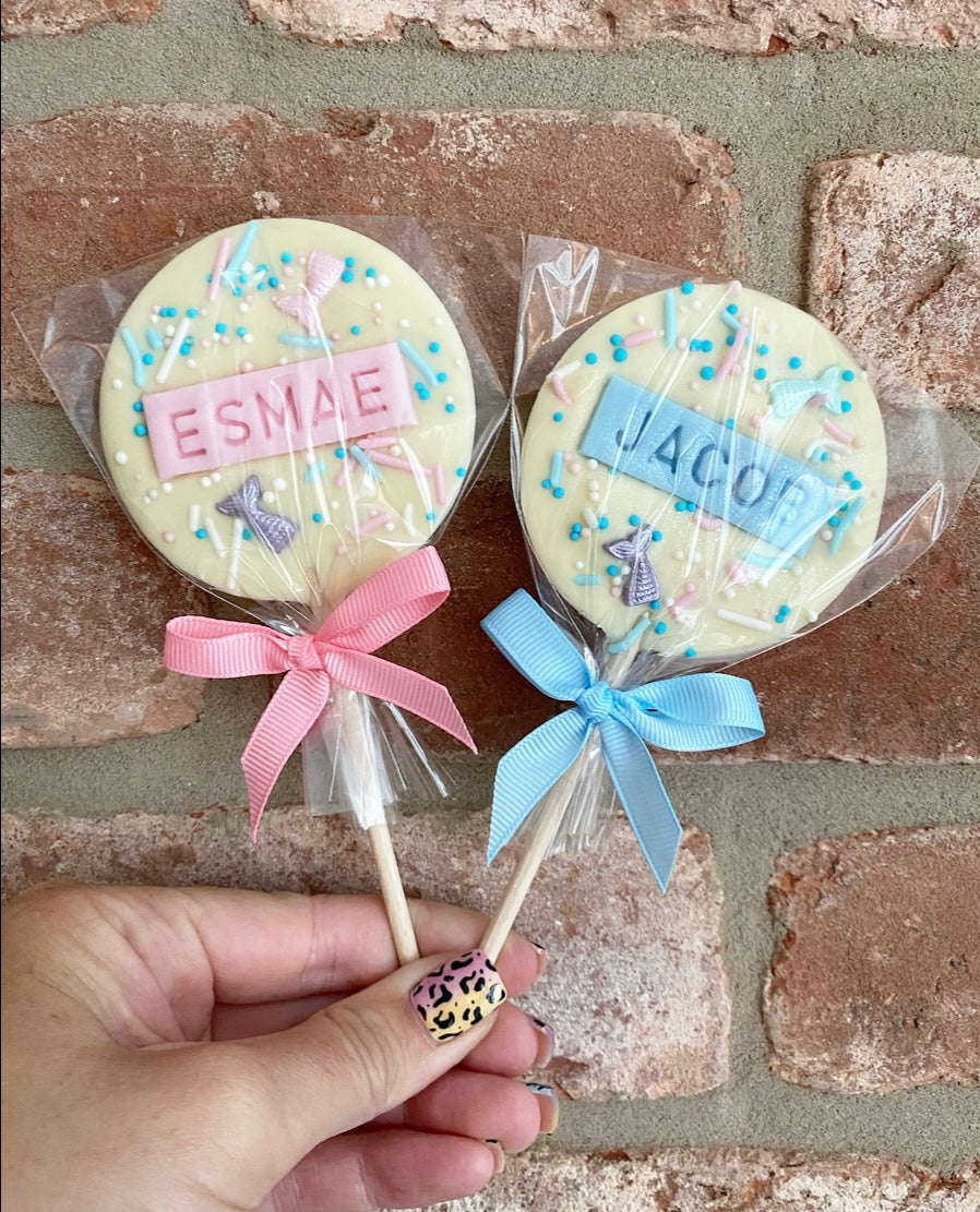 Personalised Round Lollipop