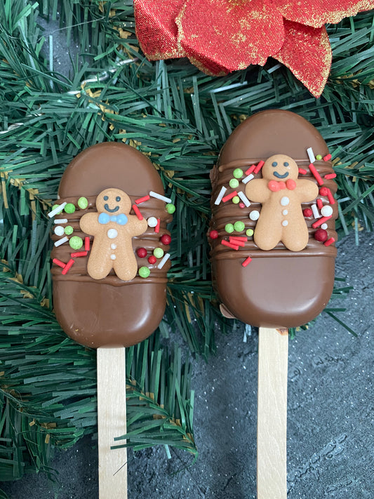Gingerbread Man Chocolate Pop (Single)