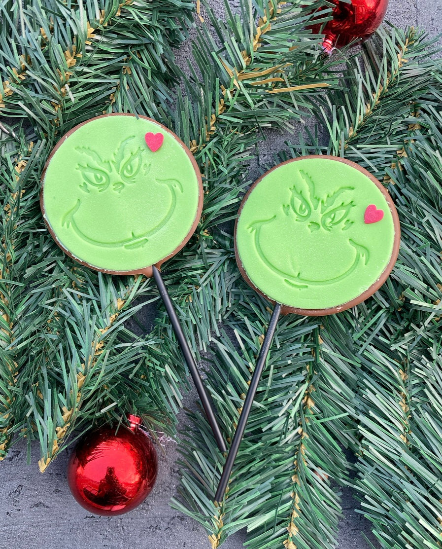 The Grinch Lollipop