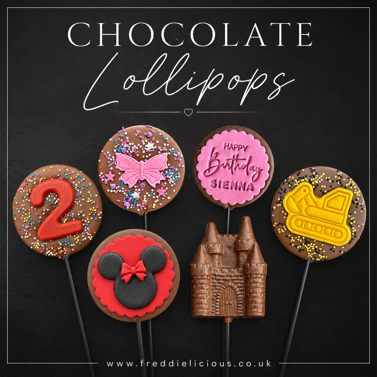 CHOCOLATE LOLLIPOPS