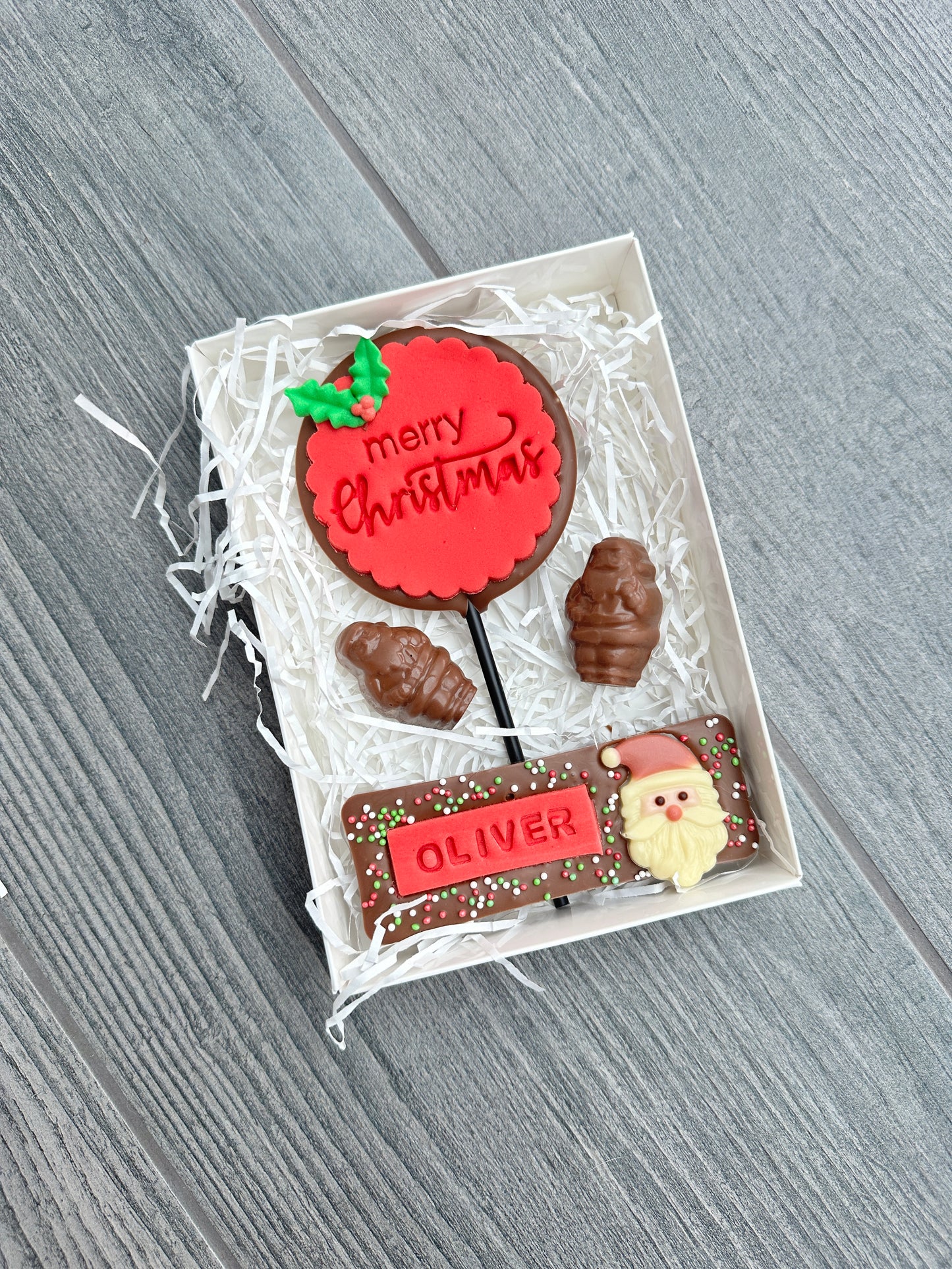 Small Merry Christmas Gift Box