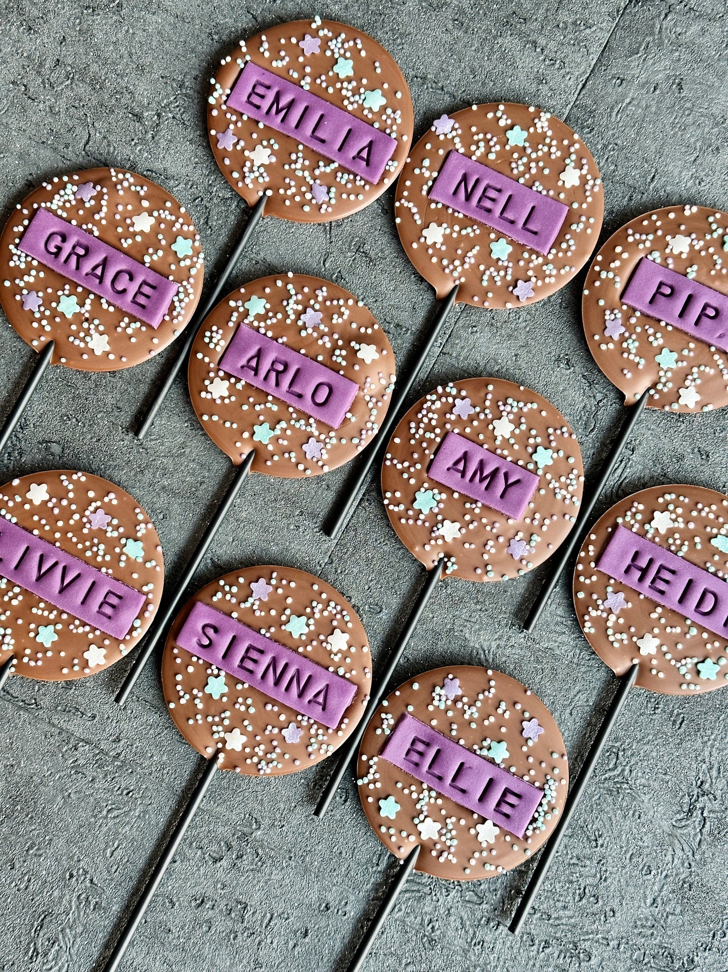 Personalised Round Lollipop