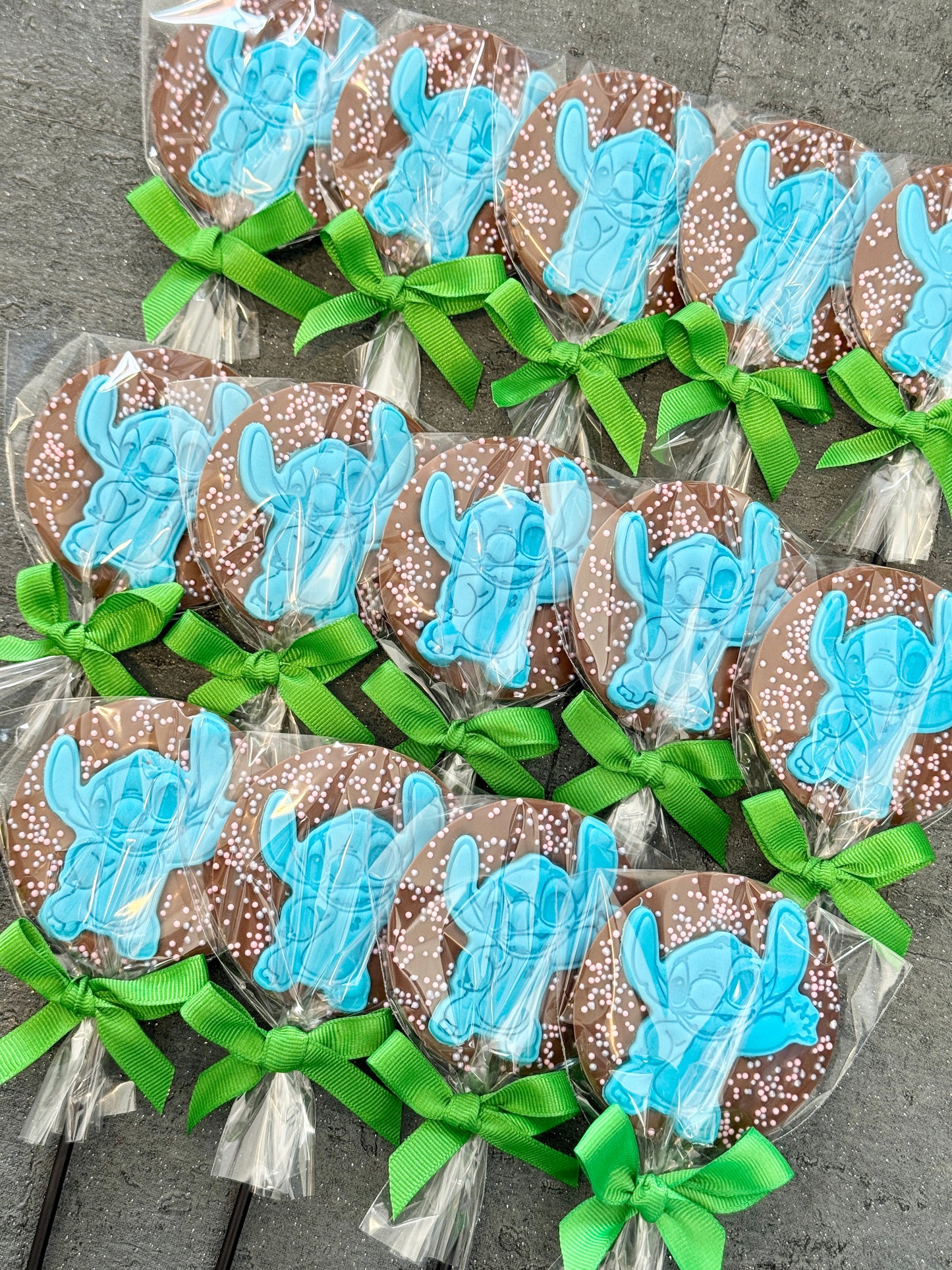 Stitch Fondant Lollipop