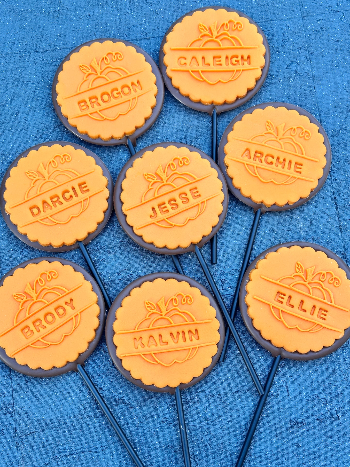 Personalised Halloween Round Lollipop