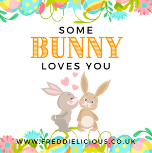 Easter Bunny Face Chocolate Covered Biscuits