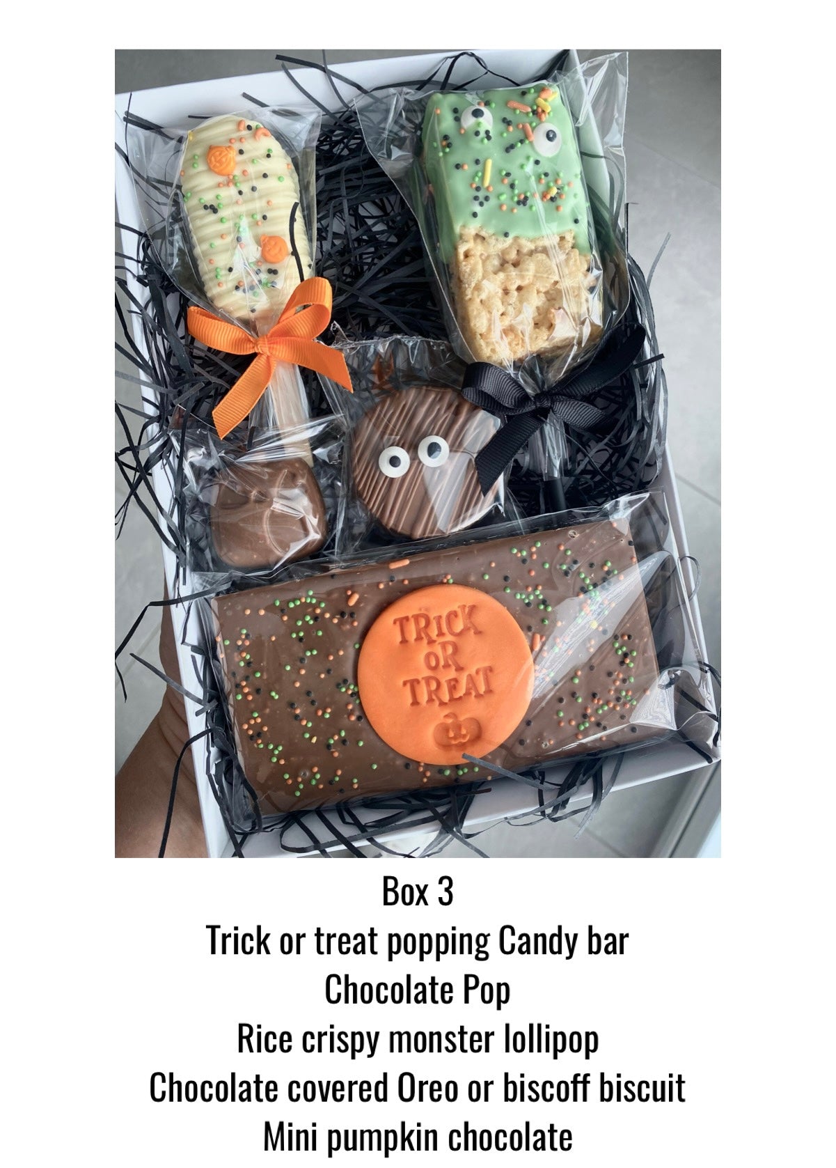 Happy Easter Chocolate Covered Biscuits Gift Box