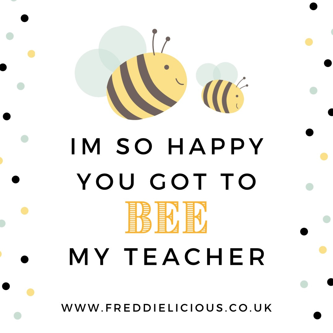 Teacher Bee Lollipop