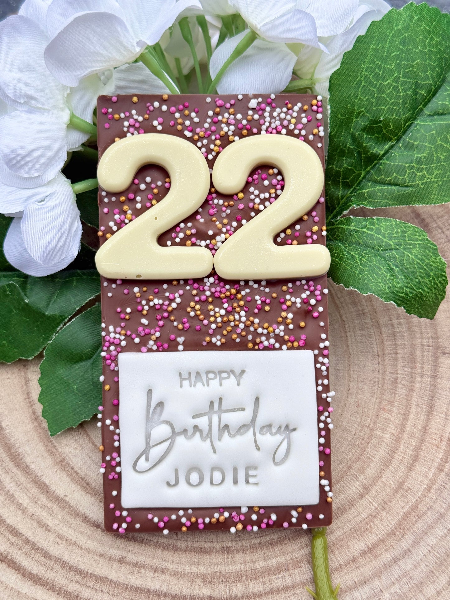 *New* Age Birthday Chocolate Bar