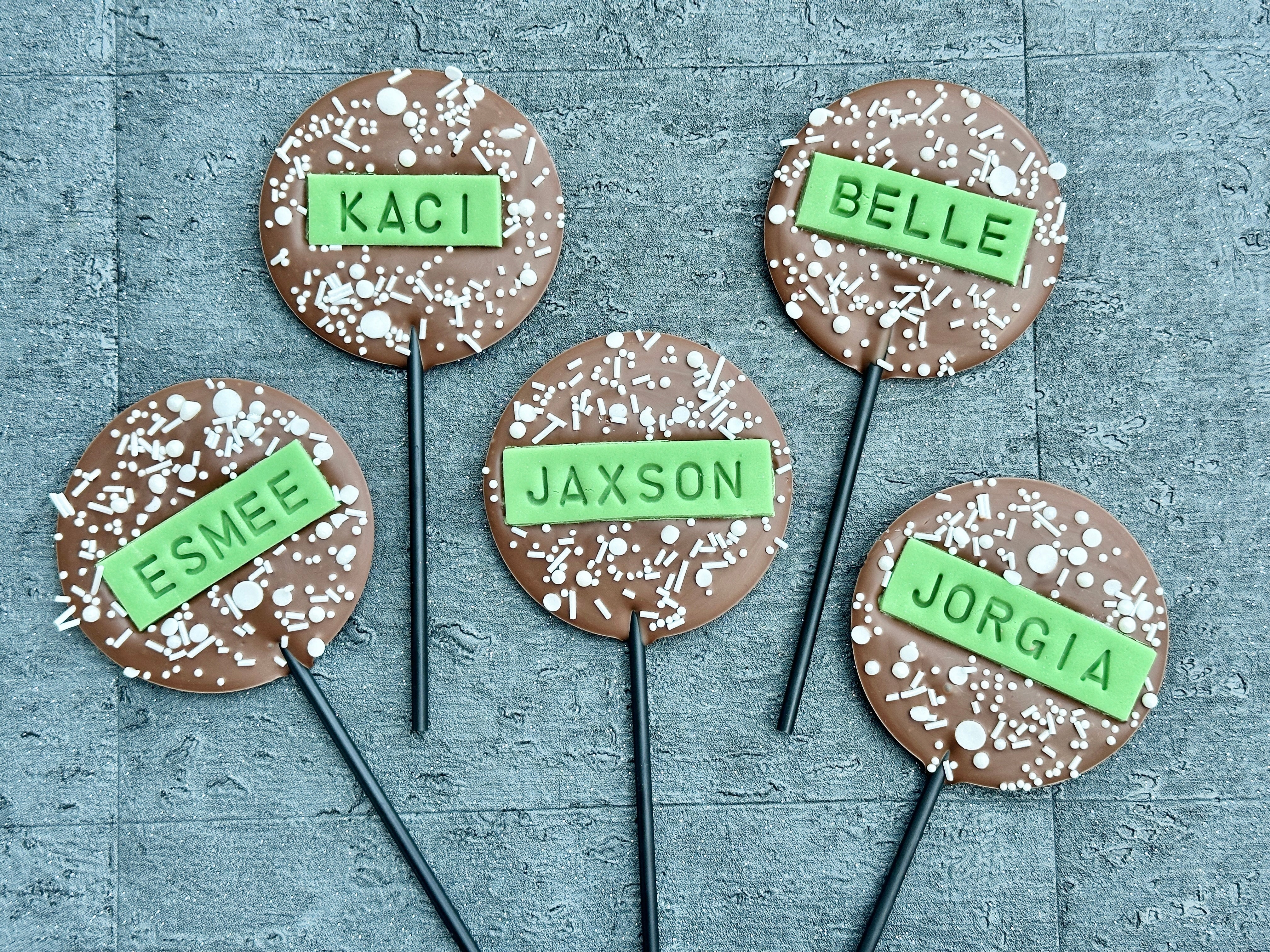 Personalised Round Lollipop
