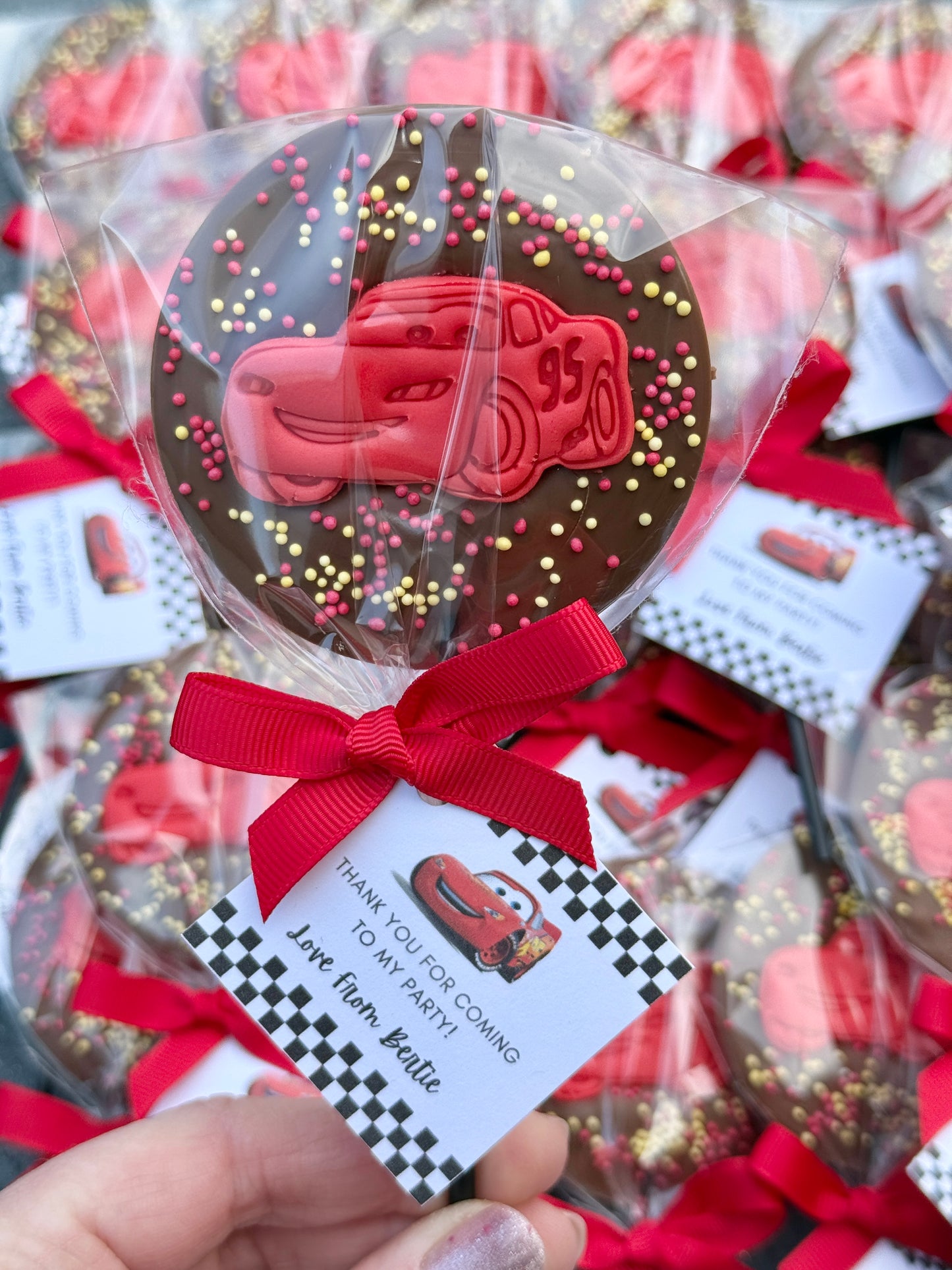 Lighting Mcqueen Lollipop