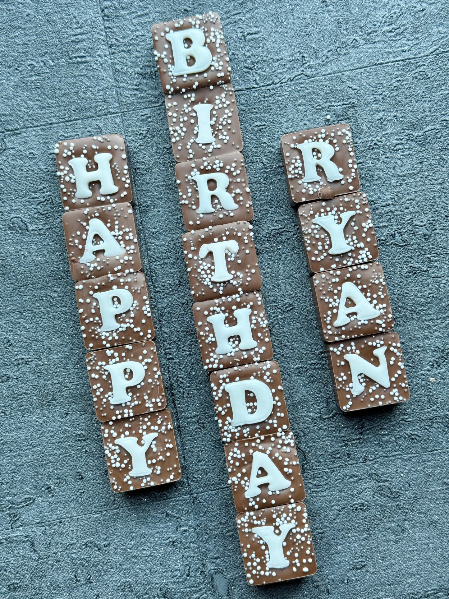Personalised Square Letter Chocolates