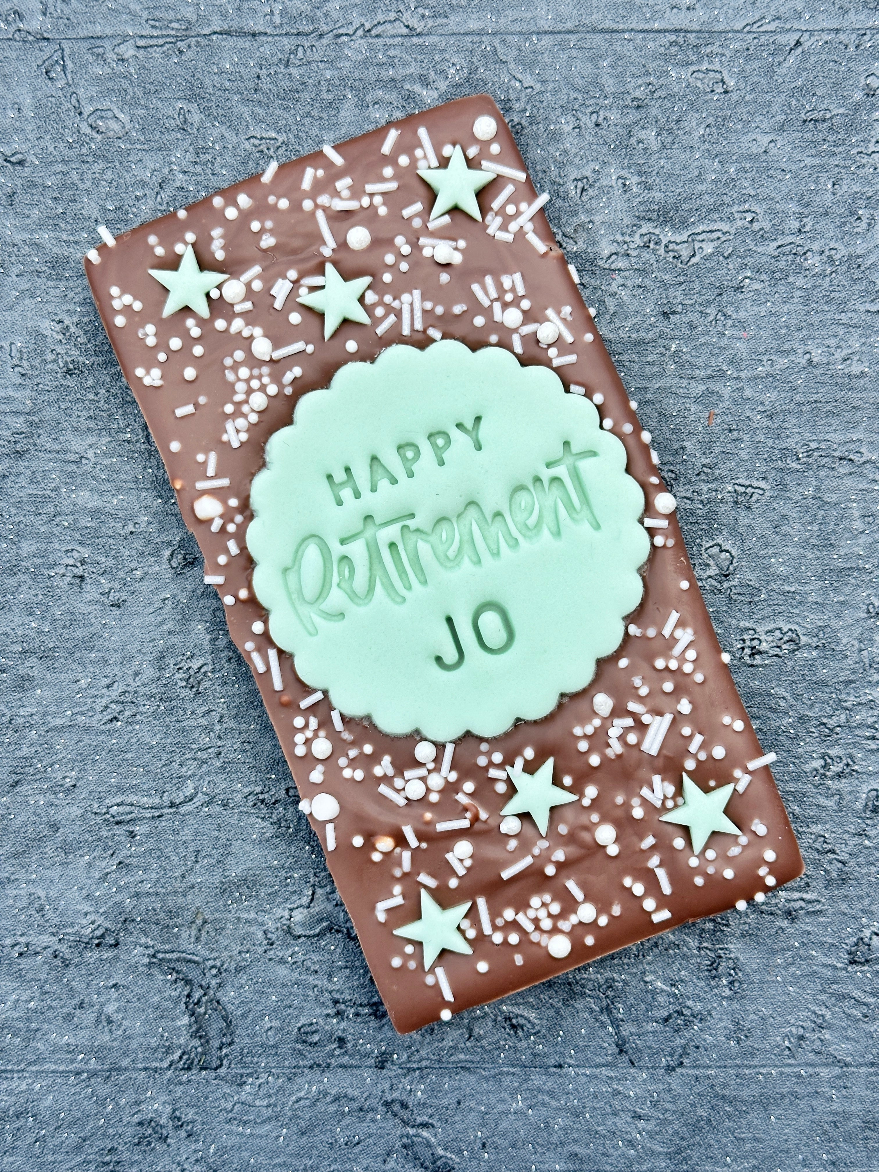 Happy Retirement Chocolate Bar
