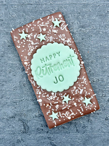 Happy Retirement Chocolate Bar