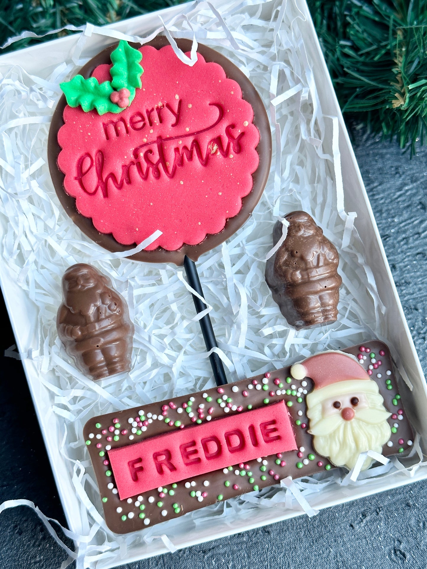 Small Merry Christmas Gift Box