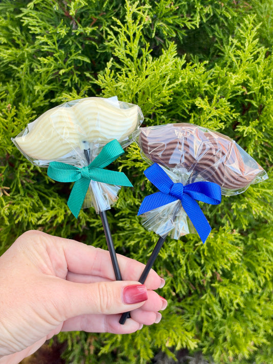 Moustache Lollipop Wedding Favour