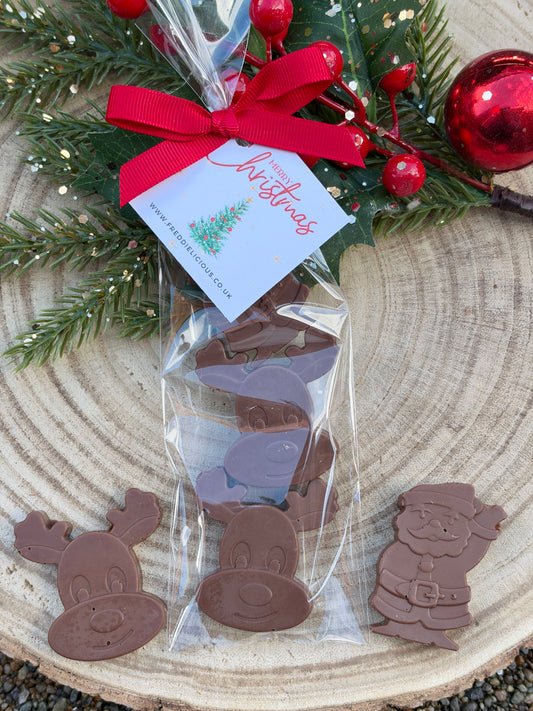 *New* Festive Santa & Reindeer Gift Bag