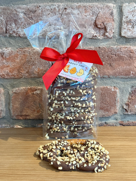 Nuts about you Valentine’s Sourdough Pretzels