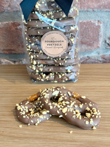 Caramel Honeycomb Pretzels