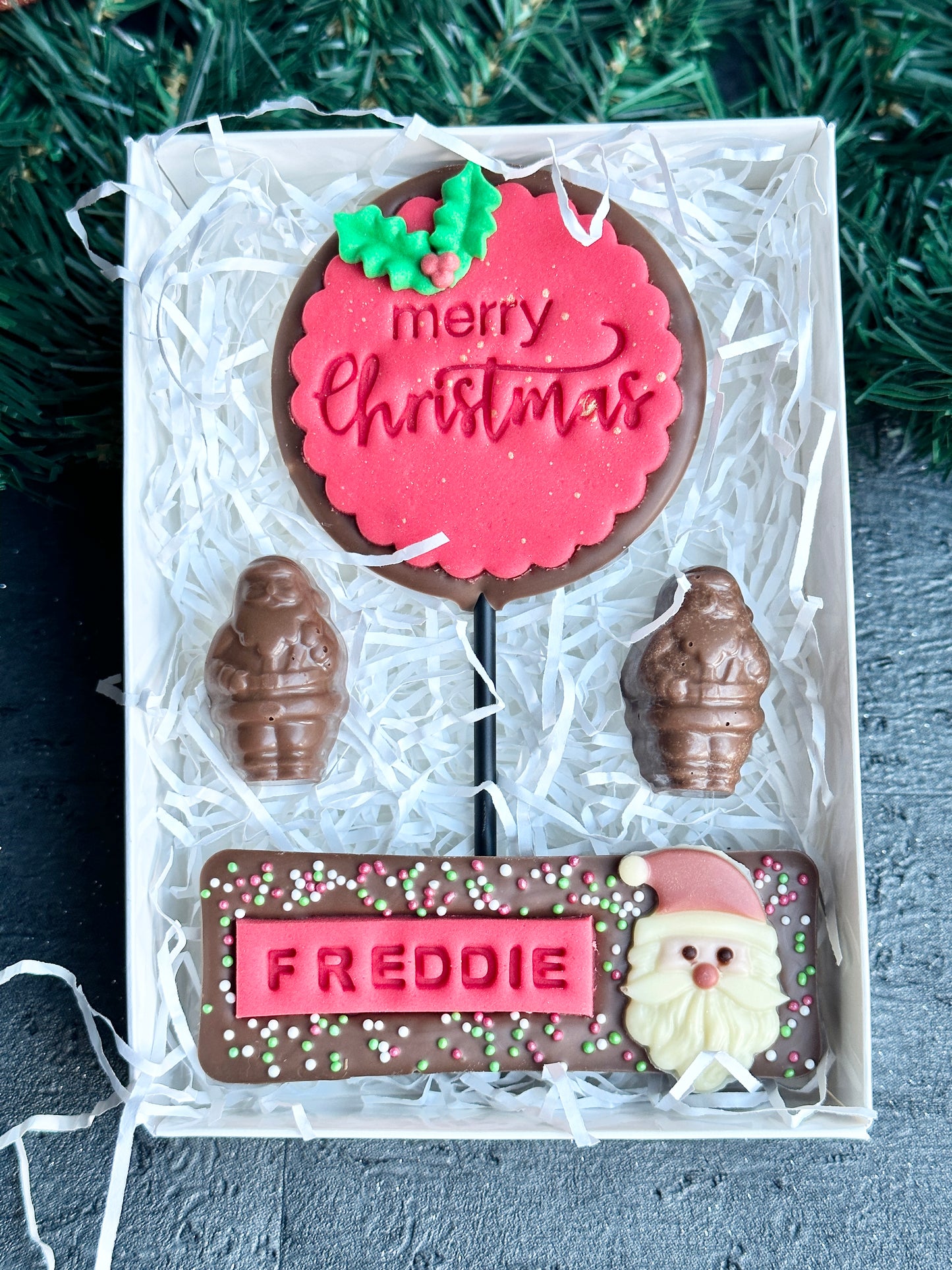 Small Merry Christmas Gift Box