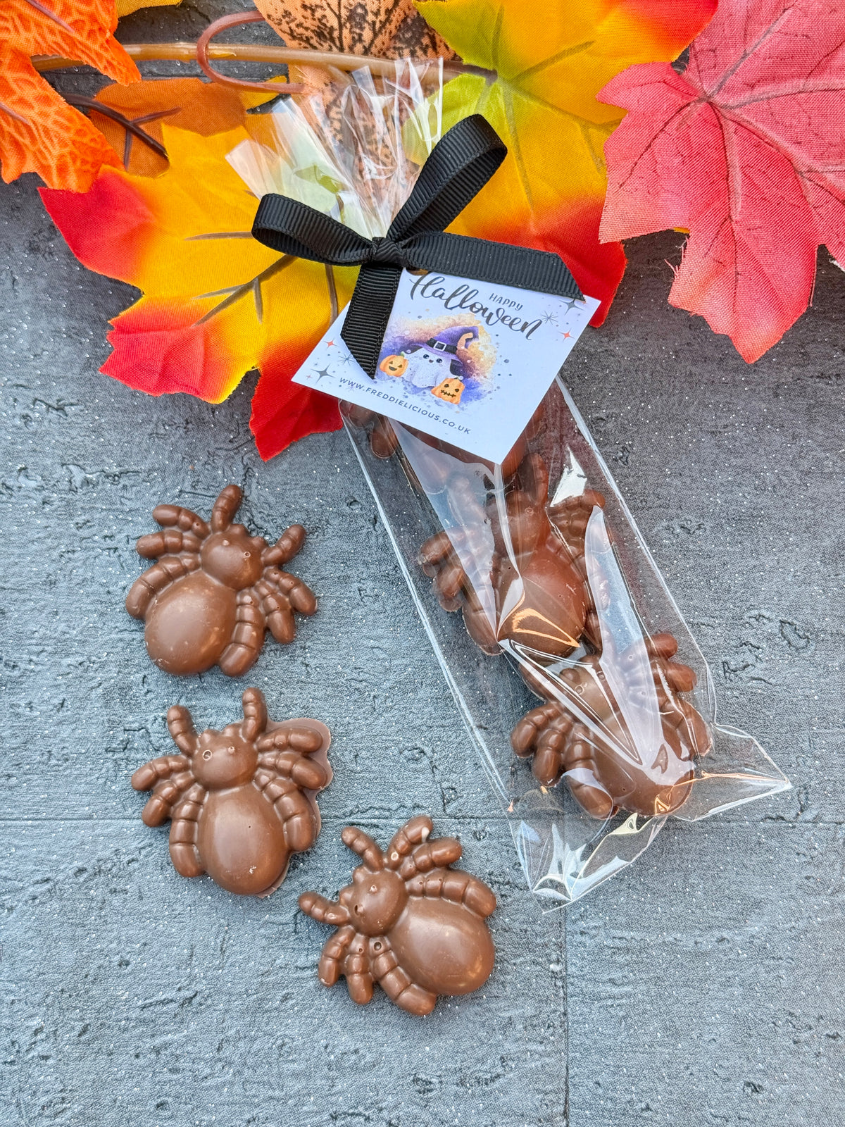 Spooky Popping Candy Spiders