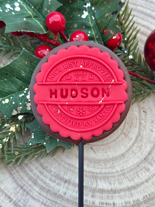 *New* Nice List Approved Lollipop